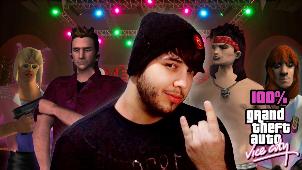 UM PSICOPATA TENTOU EXPLODIR UMA BANDA DE ROCK NO GTA VICE CITY!