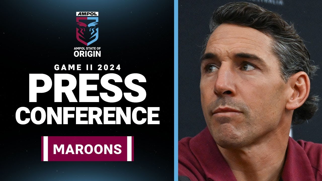 NRL Highlights | State of Origin 2024 | QLD Maroons Press Conference | Game 2
