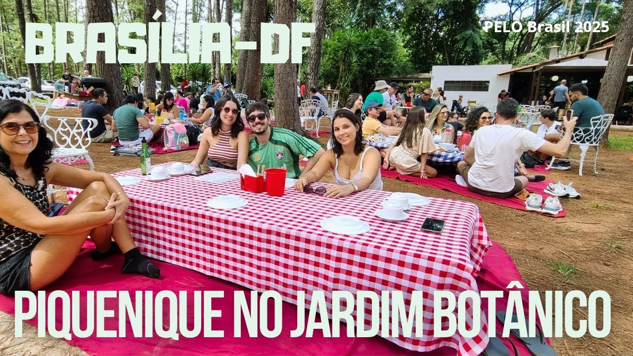 Manhã de Piquenique no Jardim Botânico:  Um Refúgio em Brasília!