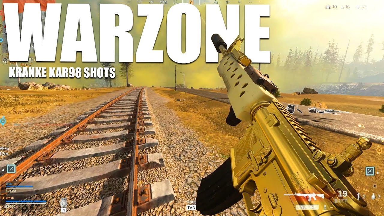 Warum spiel' ich überhaupt andere Waffen als die kar98 in Warzone