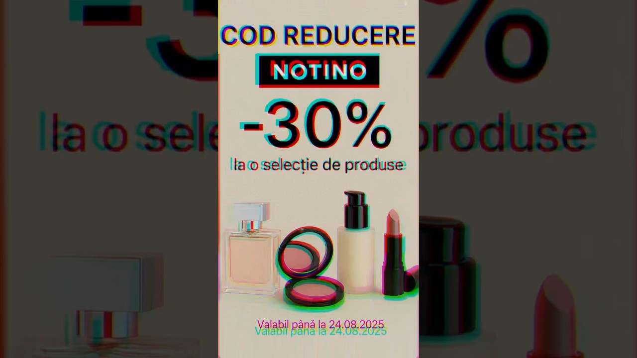 Cod reducere Notino -30% pe iCupon.ro #codreducere #voucher #iacupon #notino