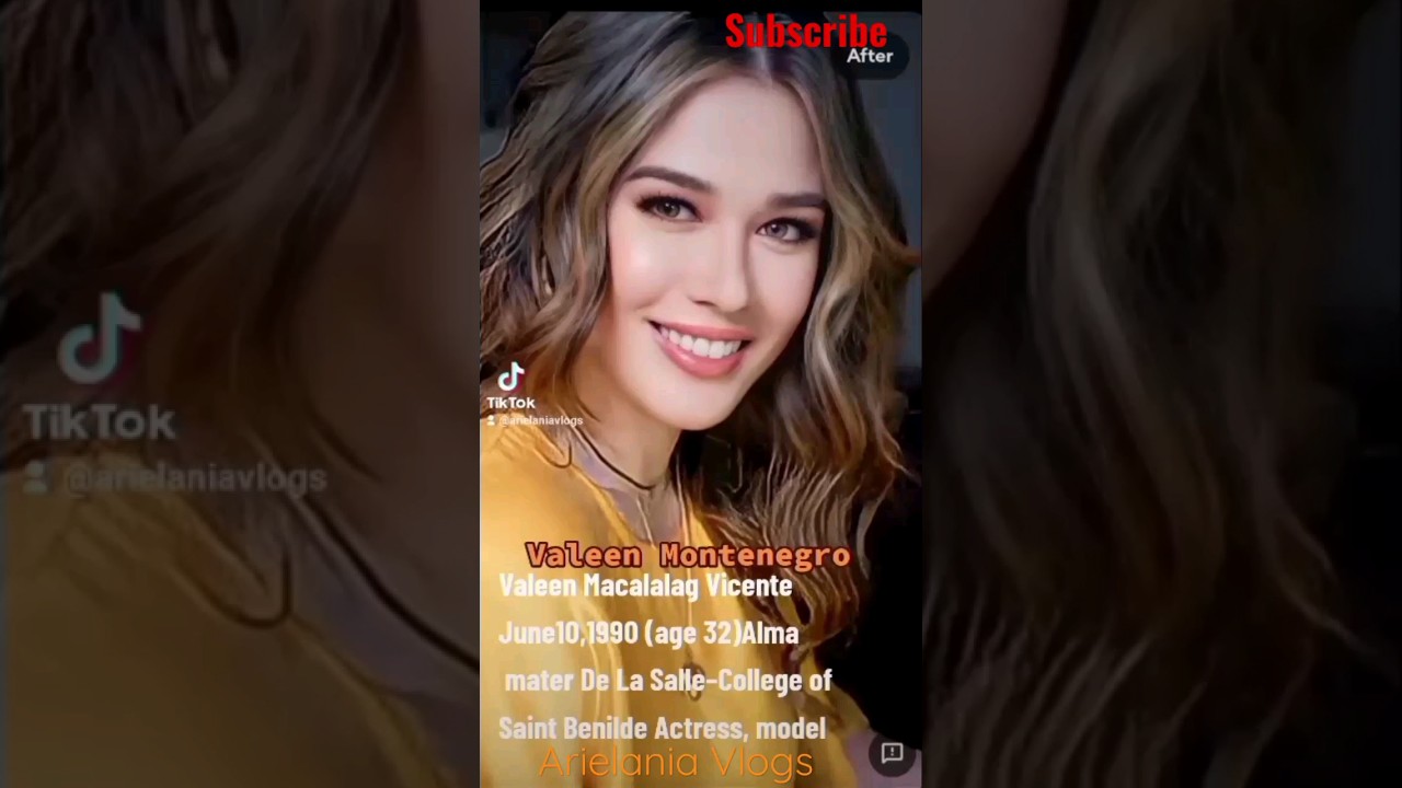 Valeen Montenegro,apo ni Mario Montenegro anak ni Honeylet Montenegro. kamukha niya Lola niya