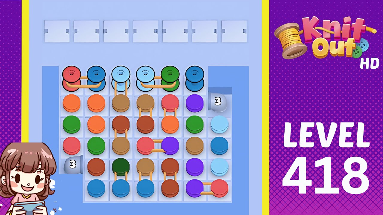 Knit Out Level 418 Solution Walkthrough