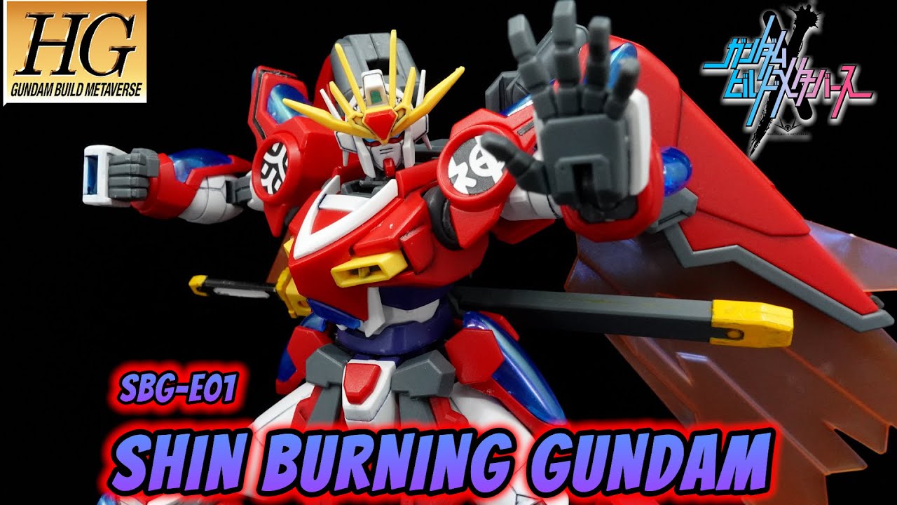 HG Shin Burning Gundam Review | Gundam Build Metaverse