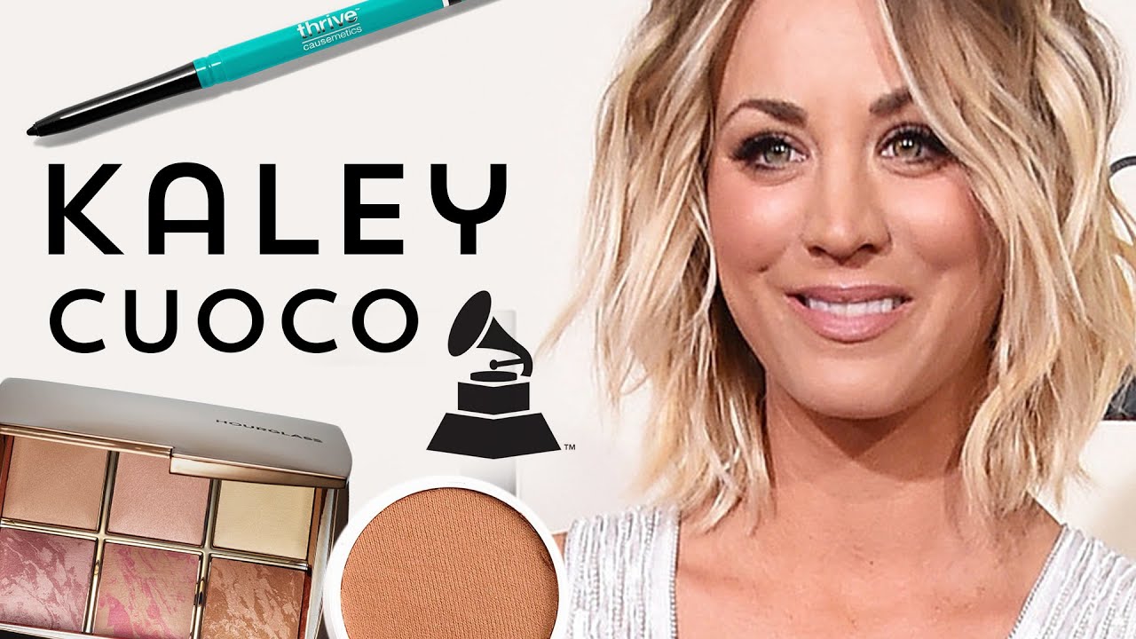 Kaley Cuoco Makeup Grammys 2016