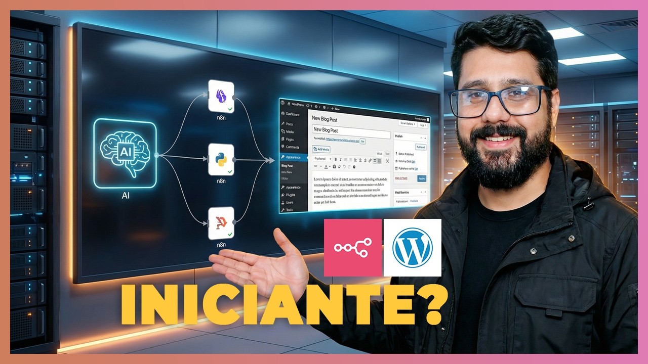 Crie Sua Própria Automação De Artigos Wordpress com N8N - Passo a Passo