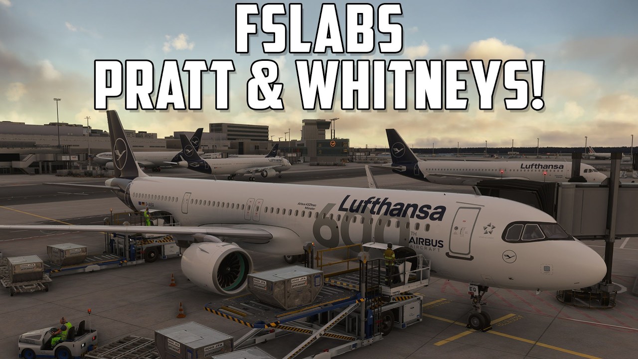 ✈️ FSLABS PW Update!! ✈️ EPGD ➜ ENHD | EDDF ➜ EGLL ✈️