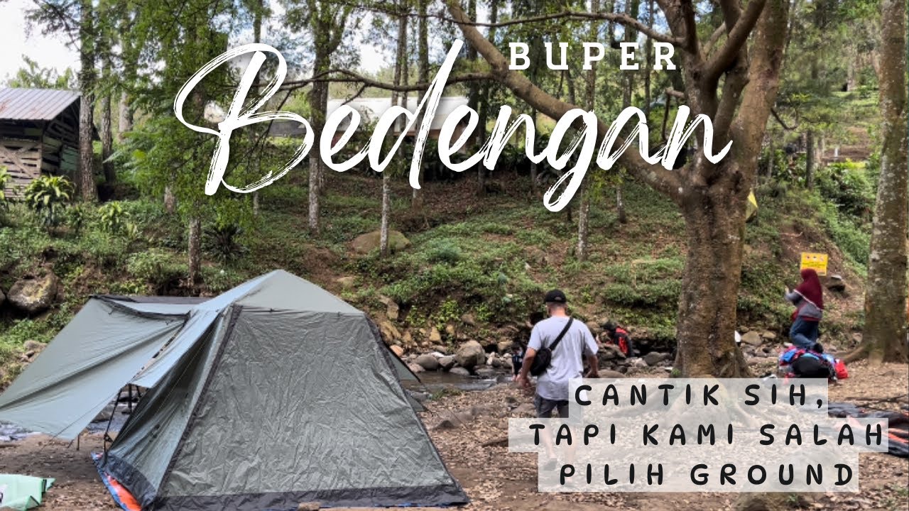 Camping keluarga di Bedengan, Malang | Keren sih tapi Jangan sampai salah pilih ground