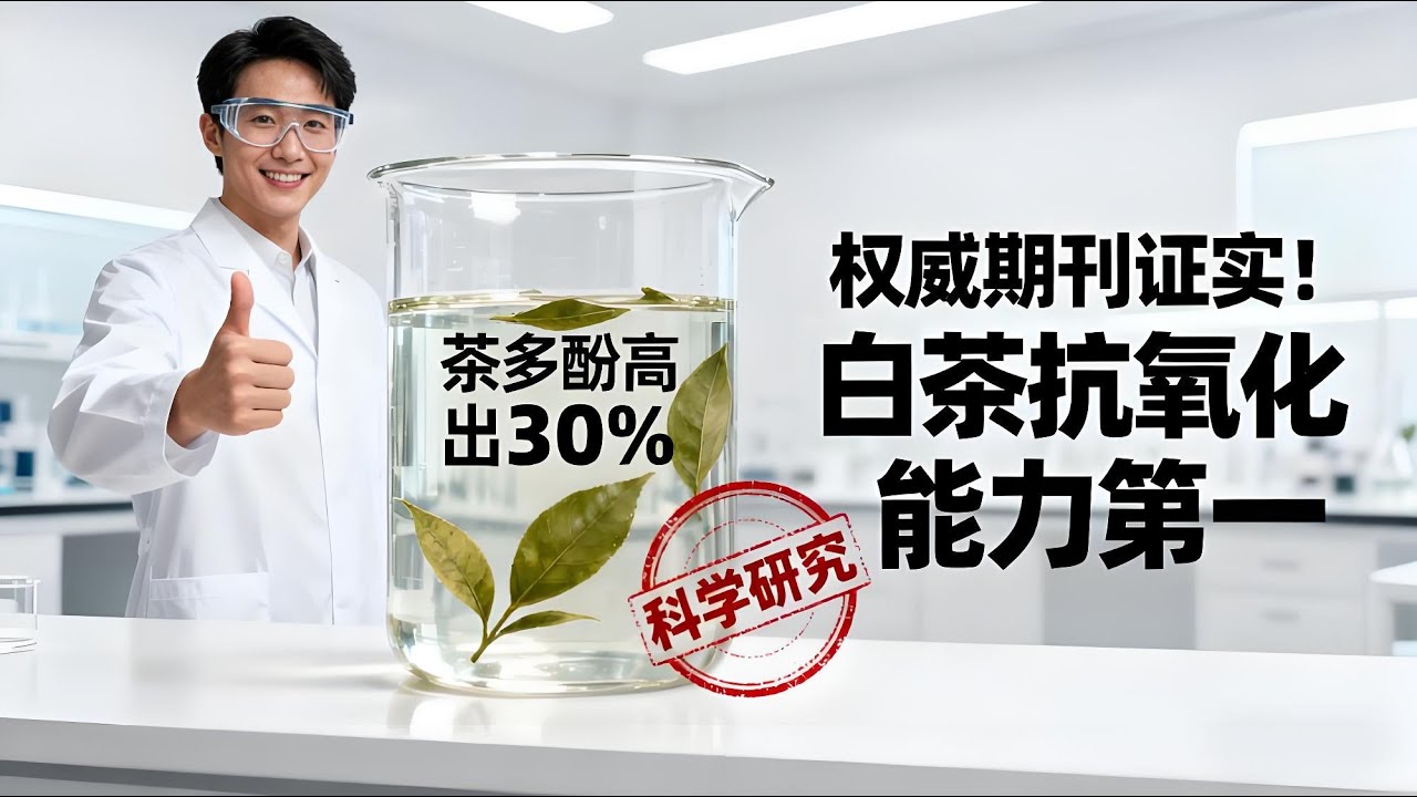 白茶有什麼功效？經常喝白茶對身體好嗎？白茶能提神、抗氧化、幫助消化嗎？白茶適合什麼人喝？#養生知識 #健康知識 #老年健康