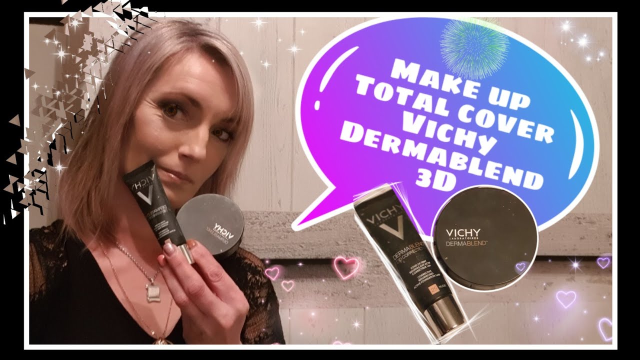 Teint total cover anti-imperfections avec Vichy Dermablend Correction 3D