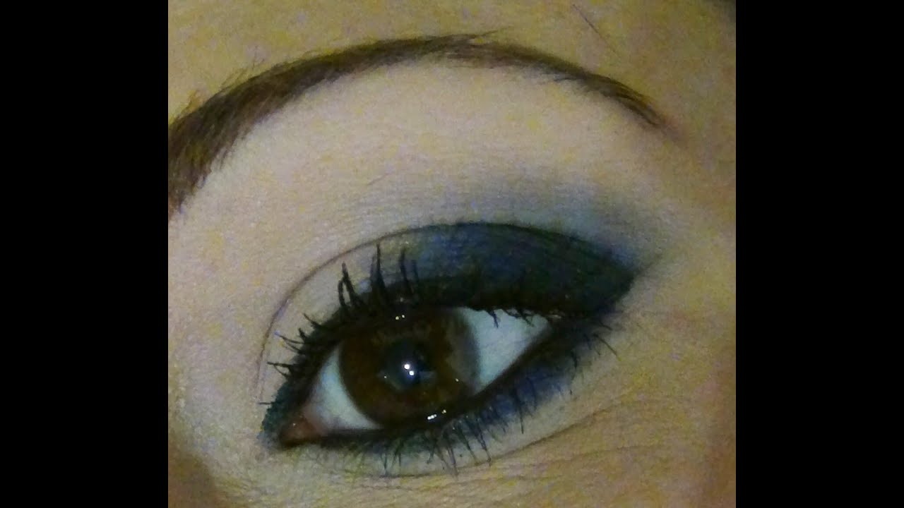 COMO MAQUILLAR OJOS PEQUEÑOS (ROSA Y AZUL NOCHE)
