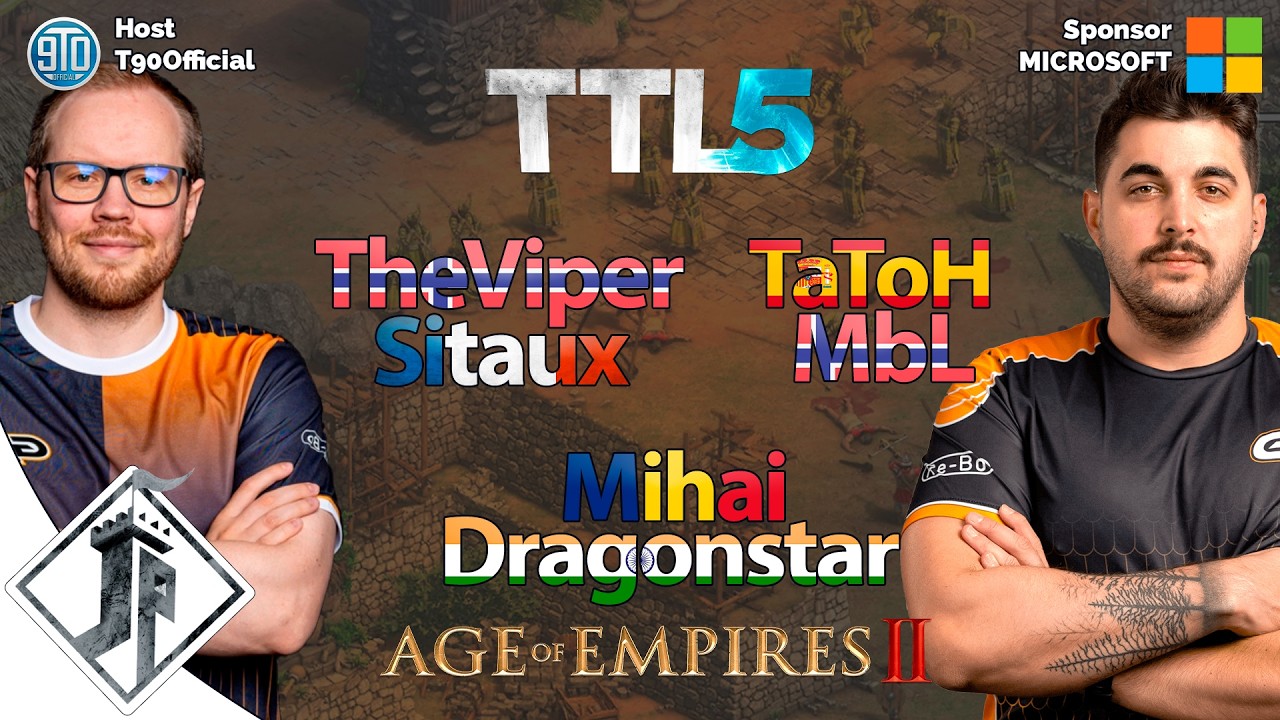 Titans League 5 - TheViper vs Sitaux - Mihai vs Dragonstar - TaToH vs MbL [Platinum]