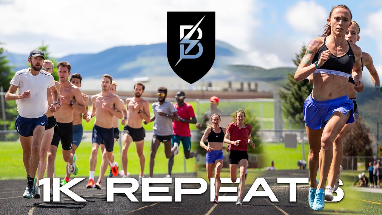 Bowerman Track Club Workout in Park City