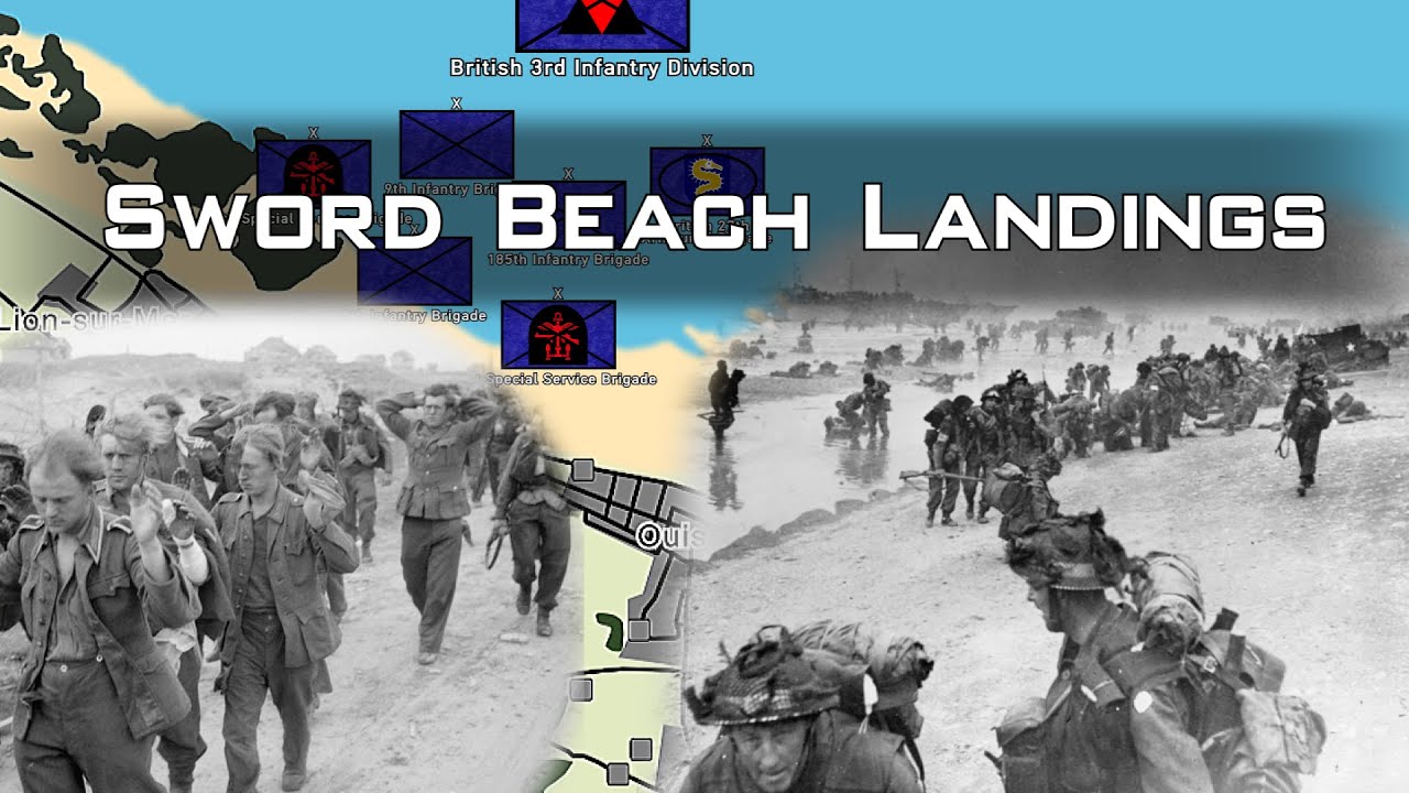 Sword Beach Landings | D-Day Normandy June 6, 1944
