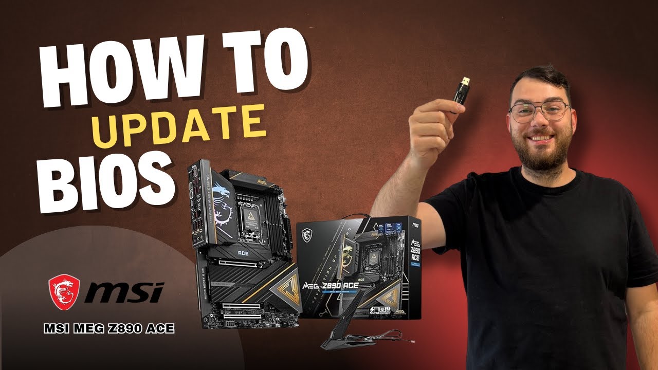 Обновление BIOS материнской платы MSI MEG Z890 ACE (пошаговое руководство)