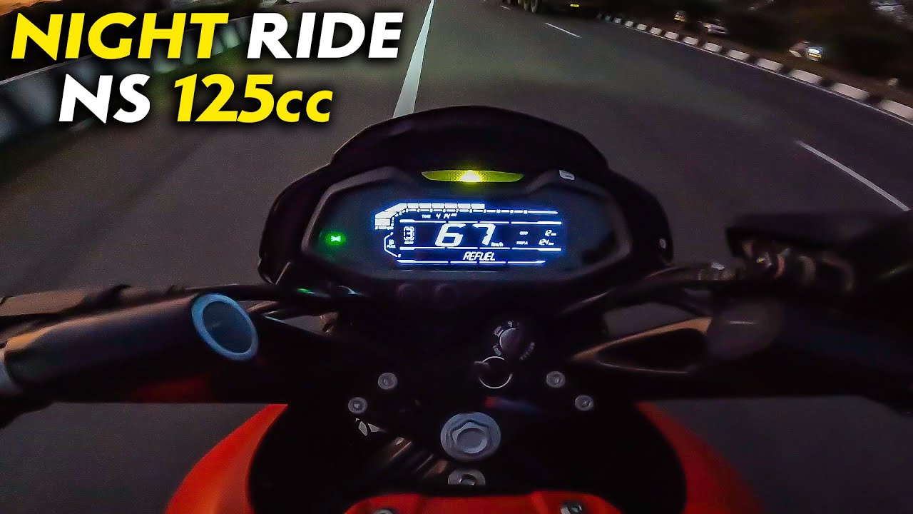 2024 Bajaj Pulsar NS 125 Digital Bluetooth Meter Ride Review & Led Headlight Test - Best 125cc bike?