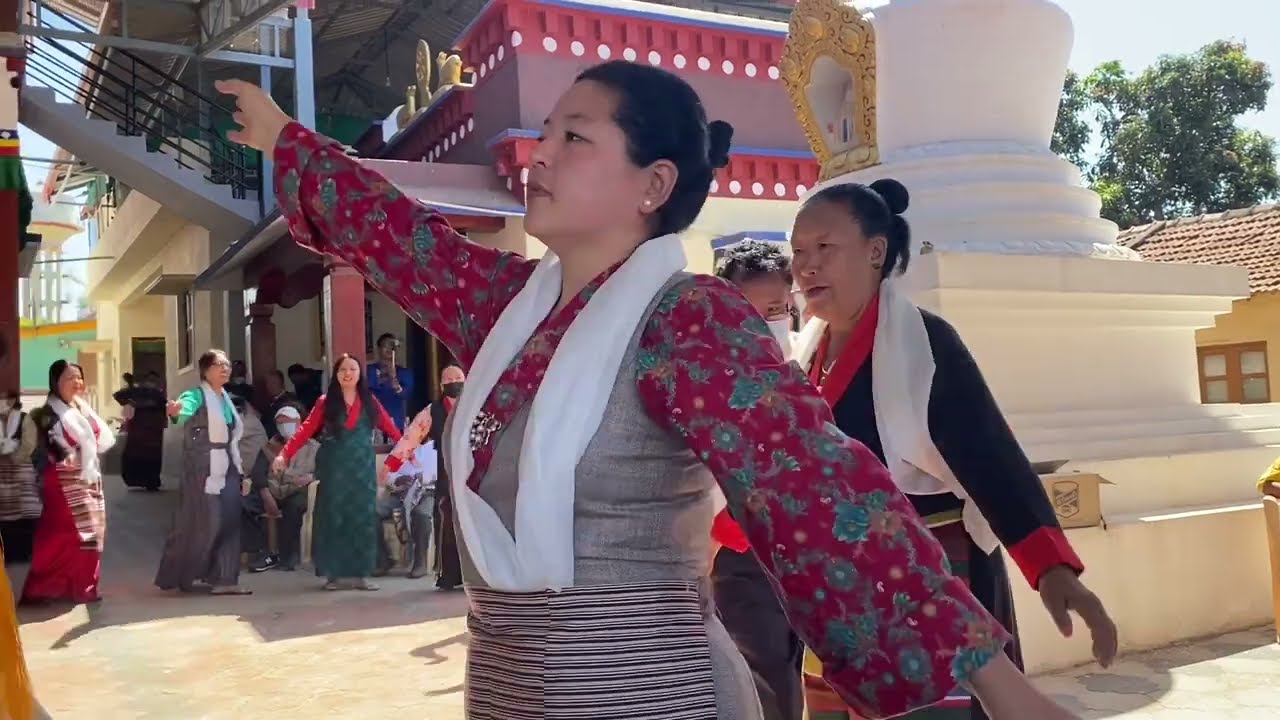 Third day of losar || bylakuppe || last day