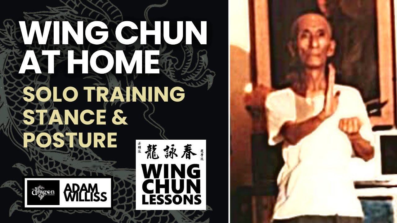 How to Train Wing Chun at Home for Beginners (Stance & Posture!)