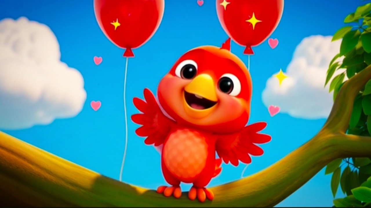 Baby Parrot Color Song (@SMoonTv123) | Learn 20 Colors for Kids | Fun Nursery Rhyme