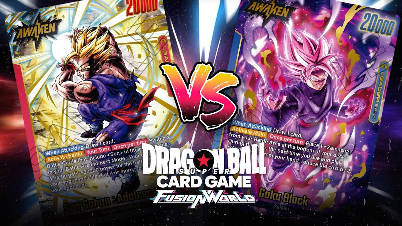 DBSFW - Dragon ball Fusion World - Red Gohan X Goku Black