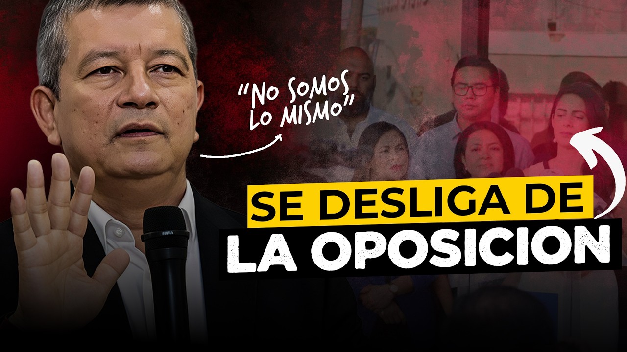 EL CHINO FLORES no quieren que los CONFUNDAN con los OPOSICION
