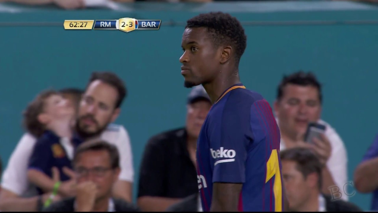 Nelson Semedo vs Real Madrid(Neutral)30.7.2017