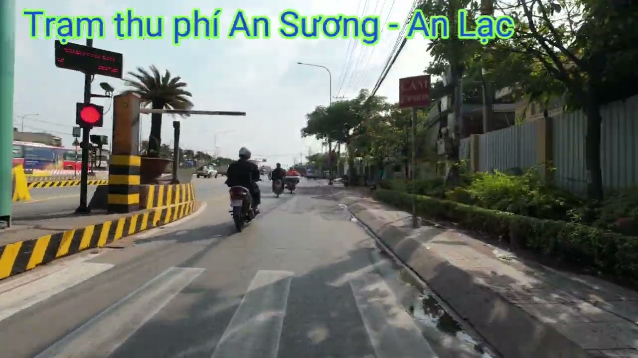 Chiều Yên Ả Ở Gò Mây | Chạy Xe Trên QL1A