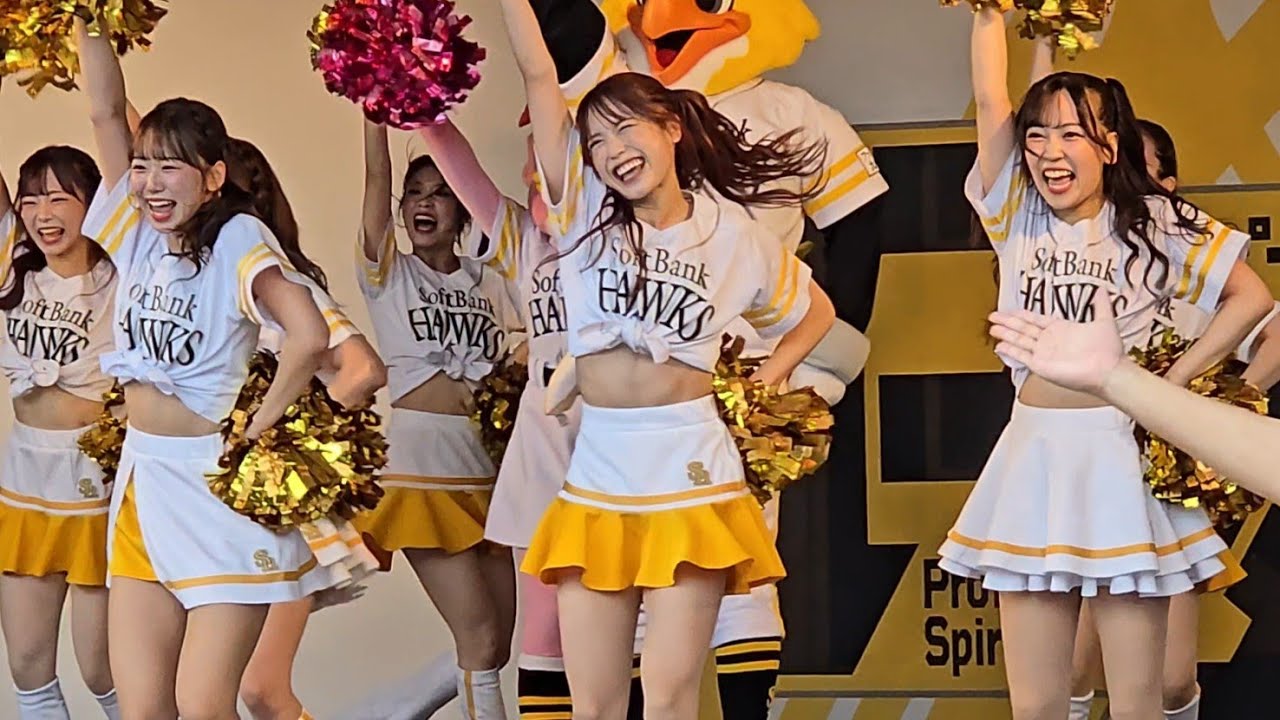 ❇️ハニーズ❇️CSクライマックスシリーズ第５戦　FUNFUNステージ　福岡ソフトバンクホークスvs北海道日本ハムファイターズ　みずほPayPayドーム福岡　2025/10/19
