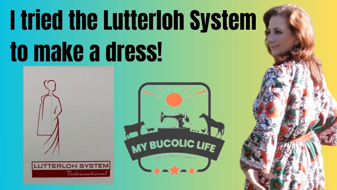 I tried the Lutterloh System  of Pattern Design to make a dress!