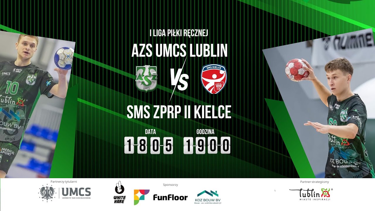 I Liga Piłki Ręcznej AZS UMCS Lublin - SMS ZPRP II Kielce