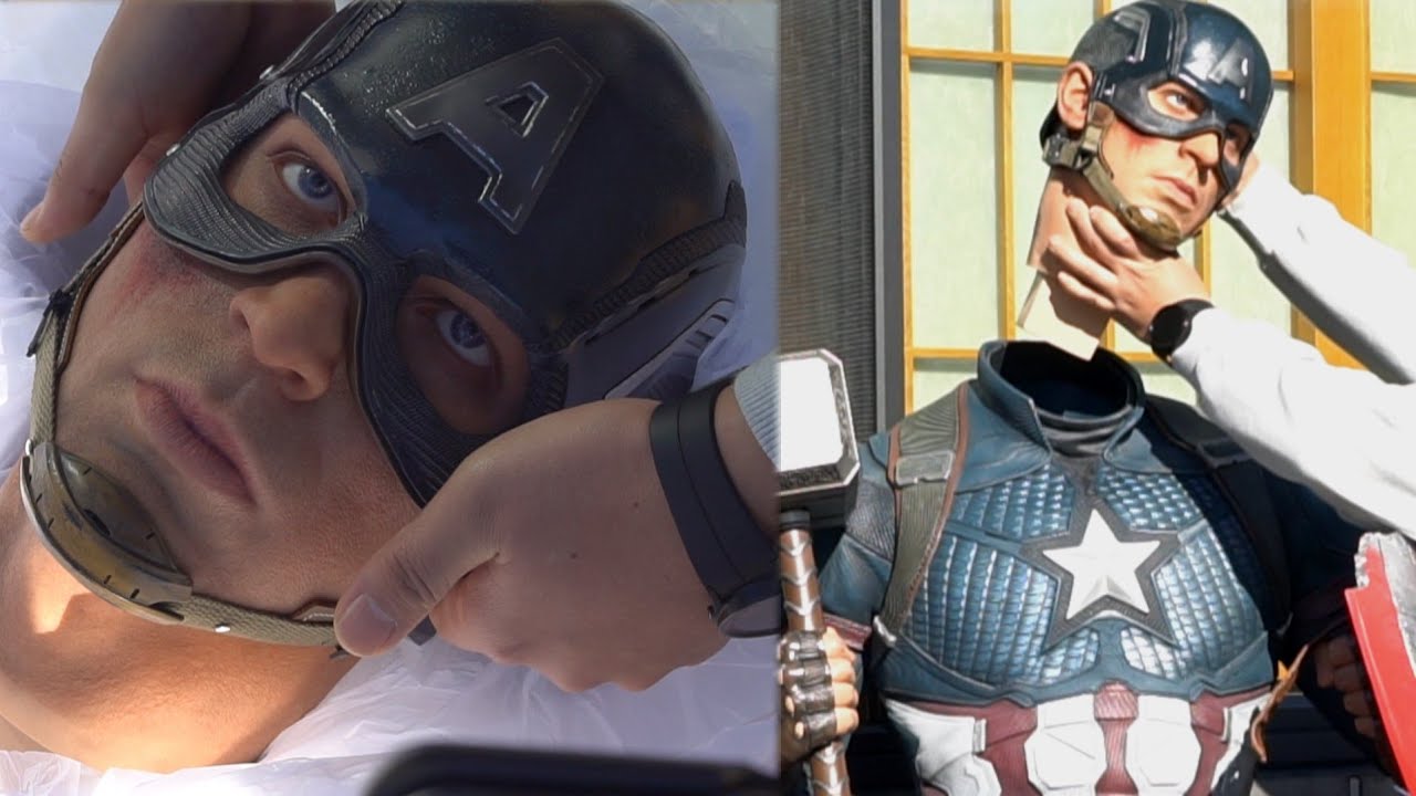 [Queen Studio] $4880!! 1:1 Scale Captain America Burst Unboxing
