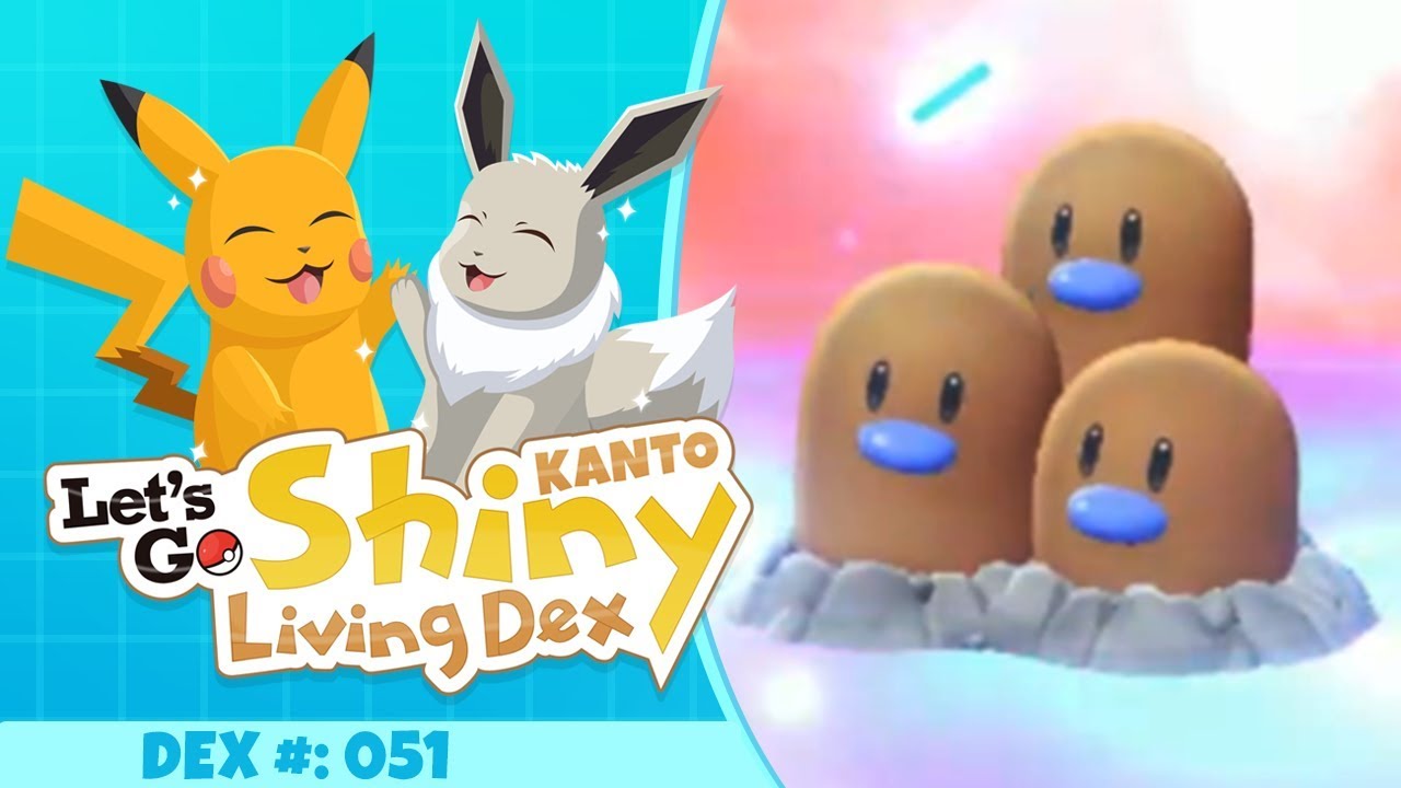 SHINY DUGTRIO!... HAS FEET? | Pokemon Let's GO Pikachu and Eevee! (Kanto Shiny Living Dex #51)