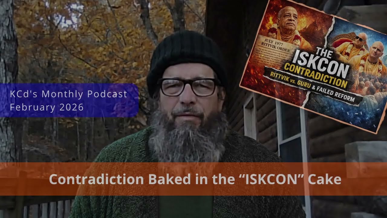 ISKCON&rsquo;s Unresolved Contradiction: Rittviks, Gurus, and the Failed Reform | February 2026