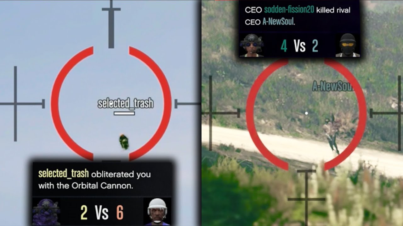 Fighting Tryhard Griefers and Tryhards (GTA Online)