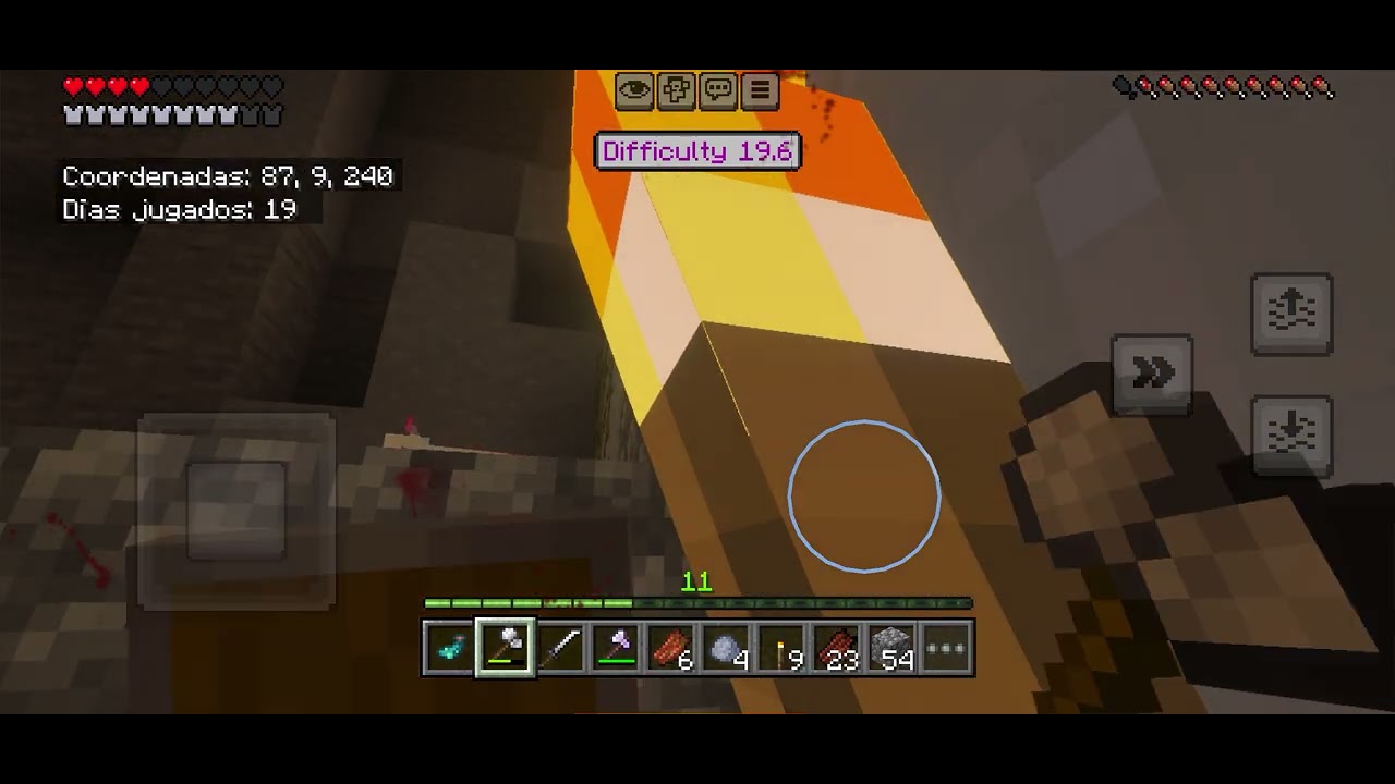 8vo2. Sobreviviendo con zombies en el movil 👍👍👍👍.Minecraft