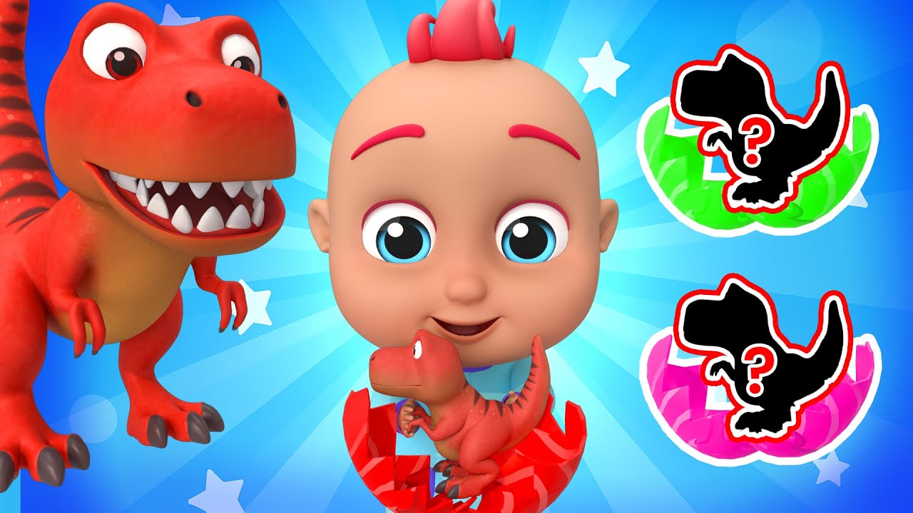 Tyrannosaurus-Rex | Dinosaur SongㅣSong for KidsㅣRowan Nursery Rhymes