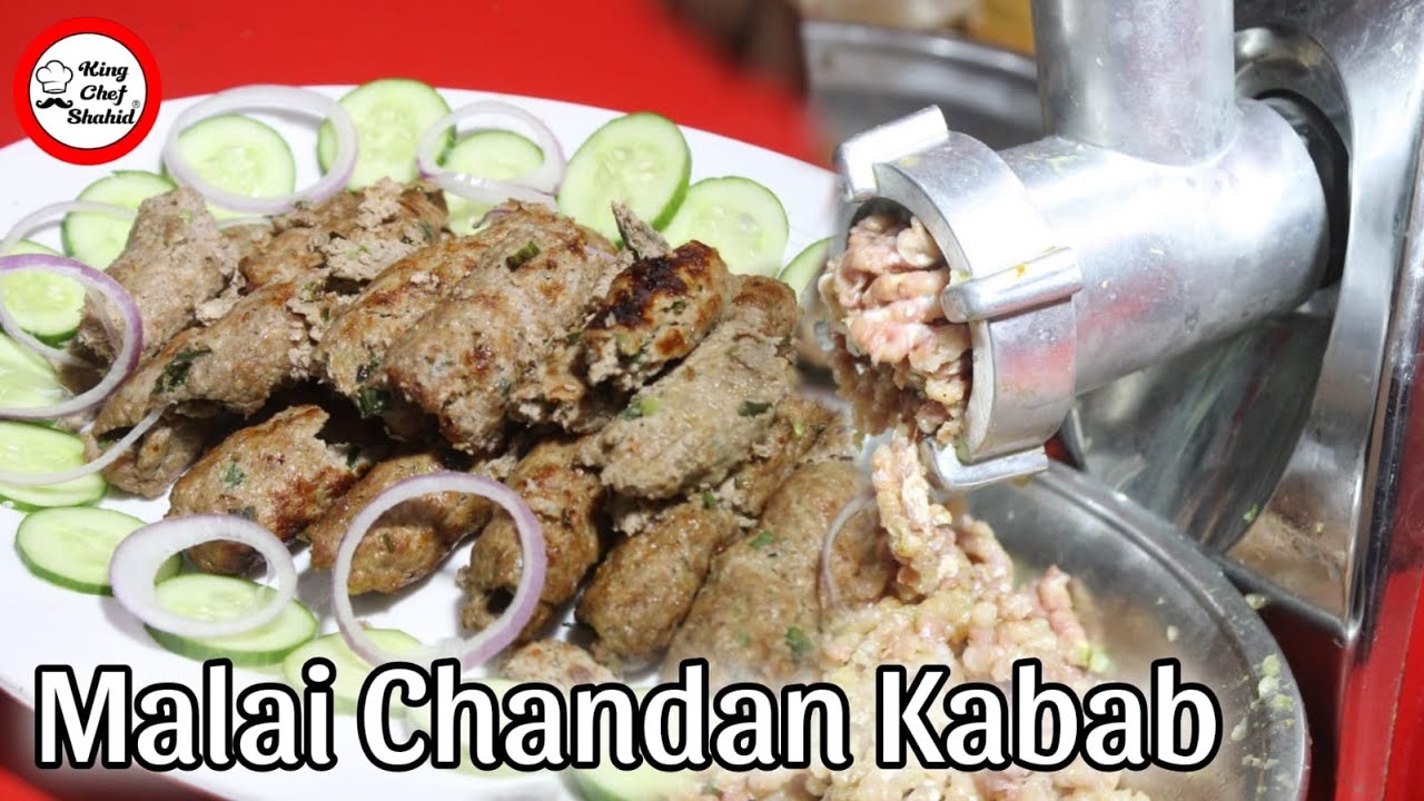 Chandan Malai Kabab Recipe by King Chef Shahid