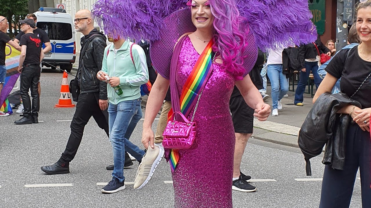 CSD Demo Hamburg Lange Reihe 5.08.2023