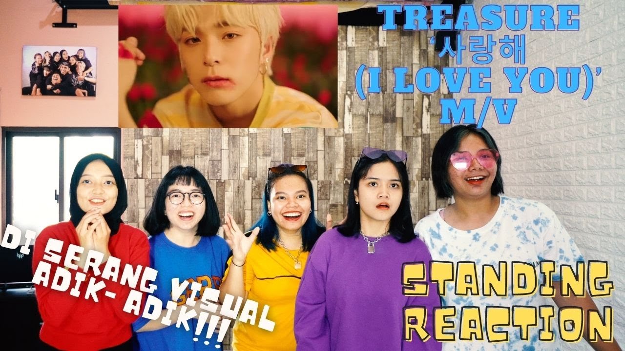 [STANDING REACTION] TREASURE - ‘사랑해 (I LOVE YOU)’ M/V STANDING REACTION | I LOVE YOU BANGETTT!!!