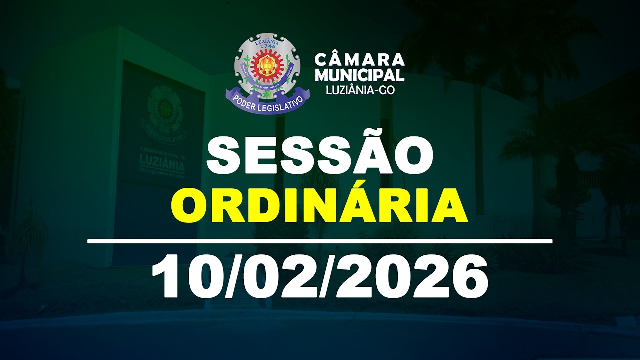 3ª Sessão Ordinária da 2ª Sessão Legislativa da 20ª Legislatura