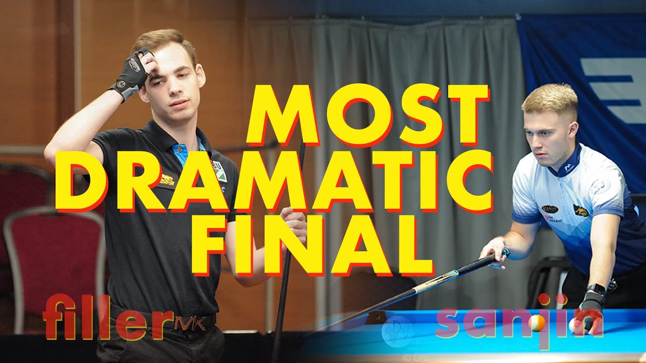 Most Dramatic Pool Final in History | J. Filler vs S. Pehlivanovic |  European Championships 9 Ball