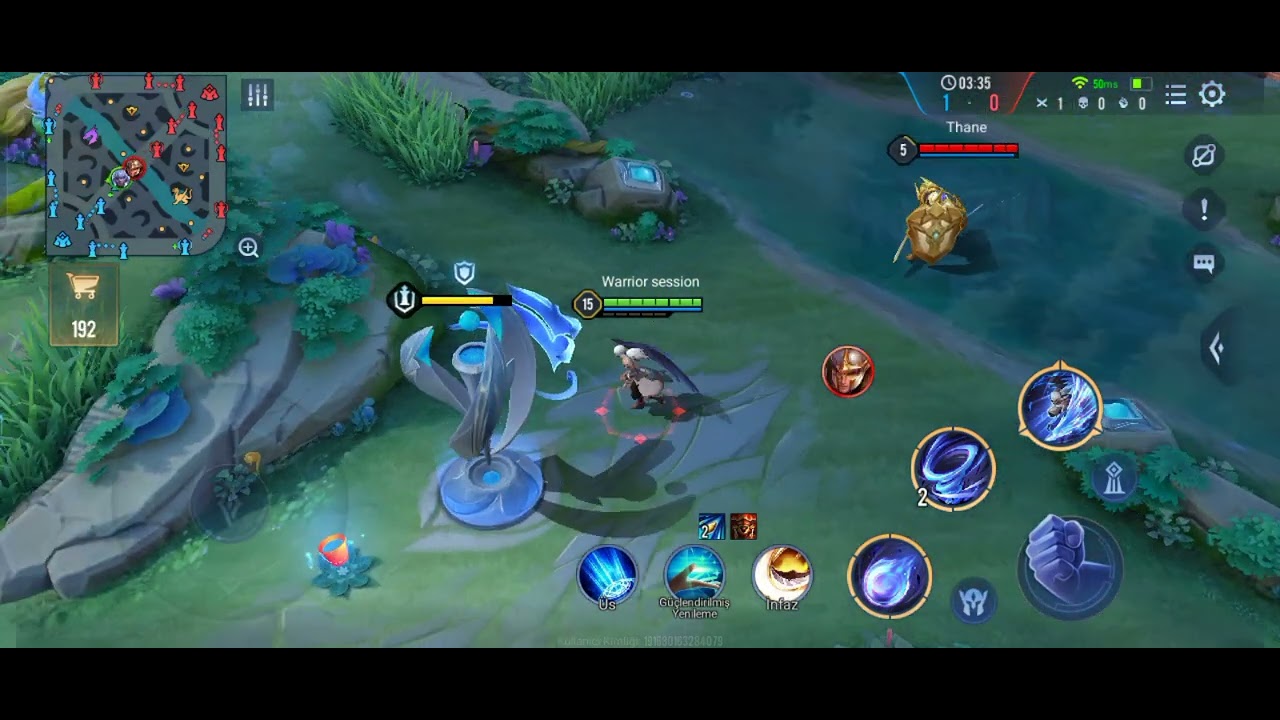 ZATA  AOV Oynayis 5 stack nasil atilir ulti nasıl kullanilir.