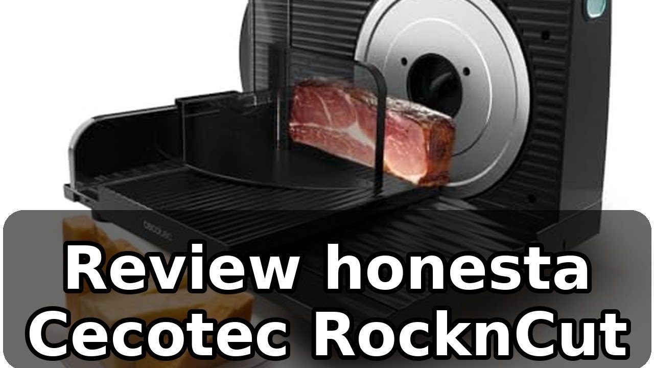 Review completa de la Cecotec Cortafiambres Rock’nCut Shuriken: 150W y disco de 17 cm
