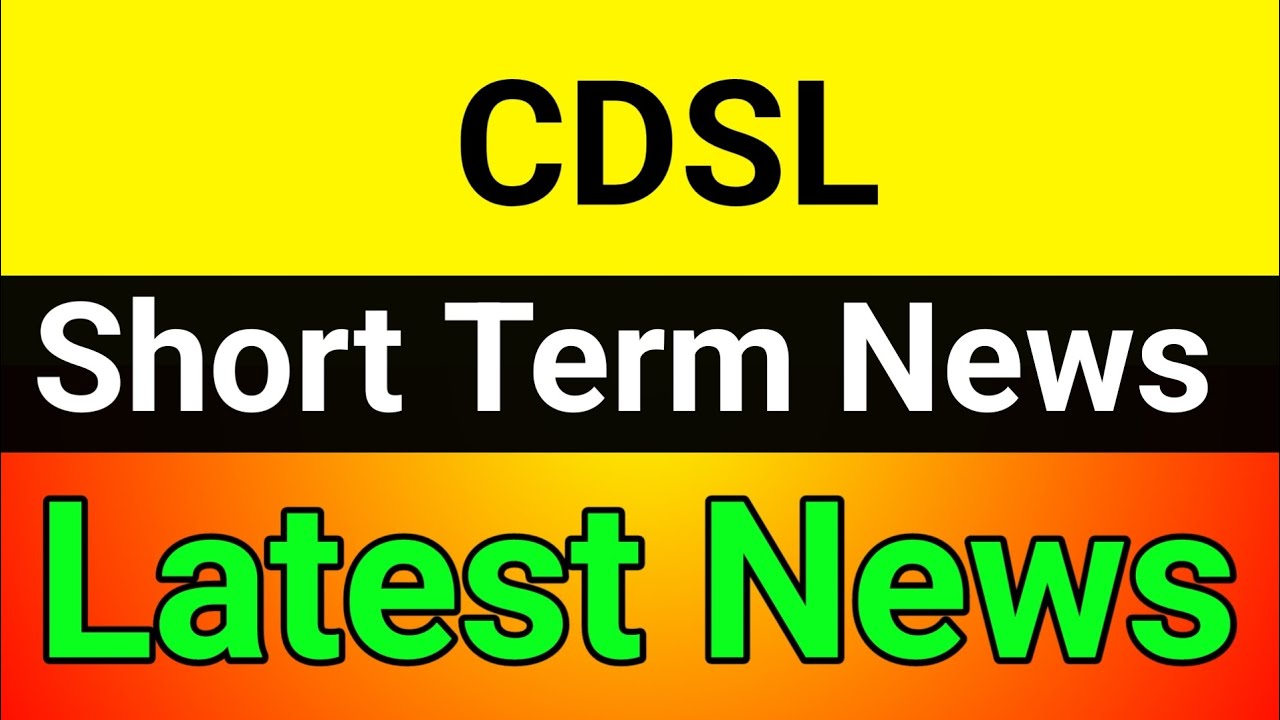 CDSL share🪀cdsl share latest news🚀cdsl share analysis🚀 cdsl share news