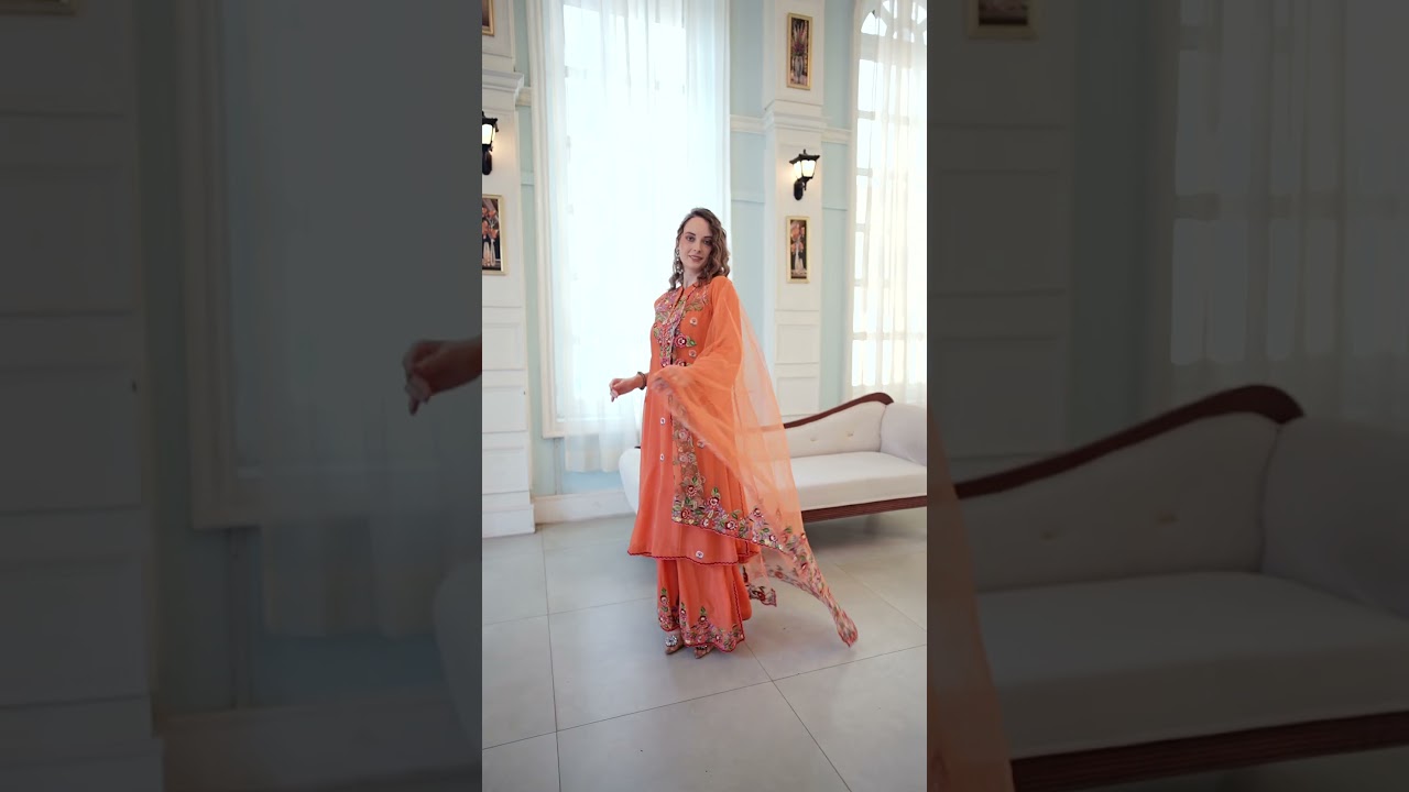 Light as air, soft as peach - Perfect Summer Suits | INDIAN WEAR | www.jasminumm.com +916280109091