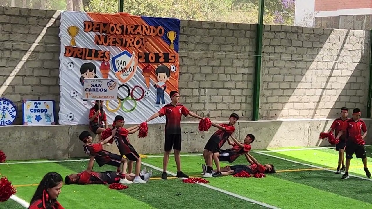 1ero de secundaria - Drill Gimnastico San Carlino 2025