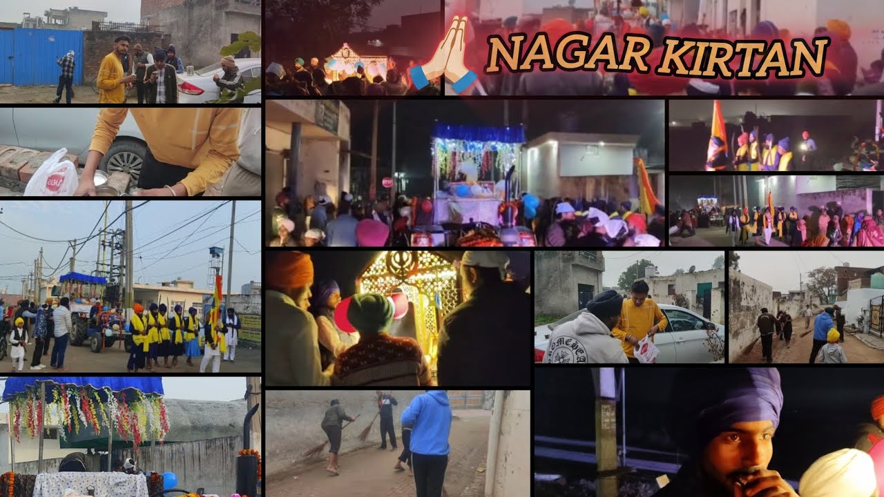 Today's vlog nagar kirtan 🙏🏻watch full vlog ♥️ ✨️