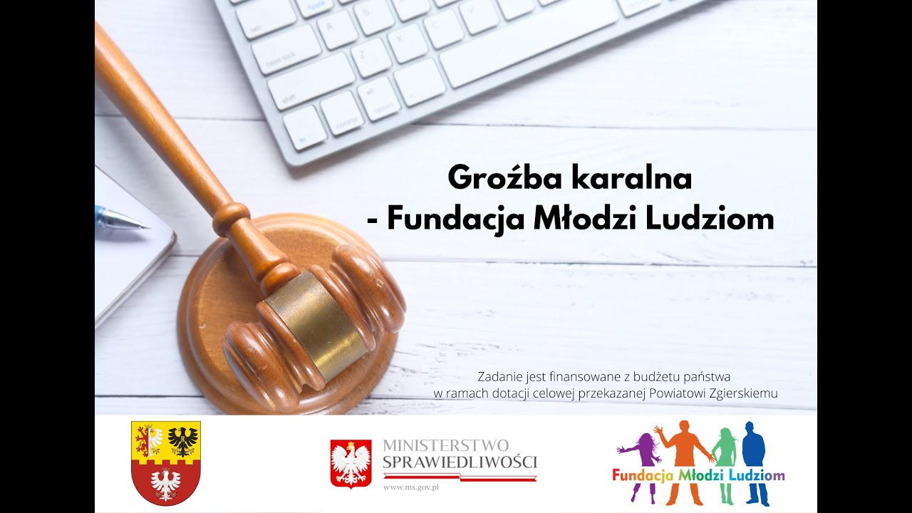 Groźba karalna - Fundacja Młodzi Ludziom - Edukacja Prawna z Powiatem Zgierskim