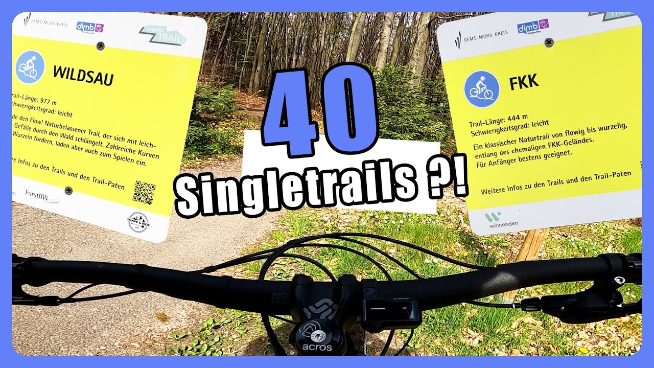 Singletrail Eldorado - 40 LEGALE Trails am Start ! 🥳 | MTB E-Bike Traum | Shape & Ride e.V.