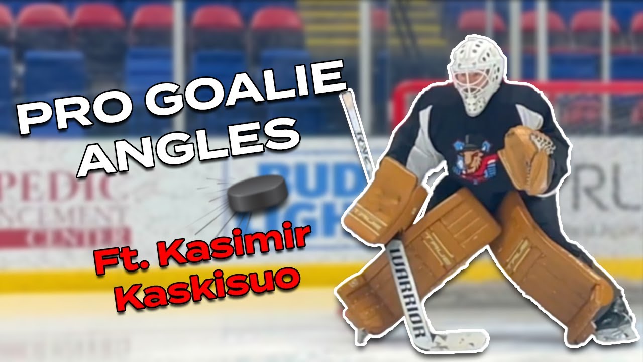 How Pro Goalies Use Angles feat. Kasimir Kaskisuo